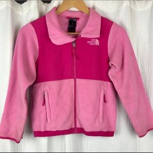 The NORTH FACE Pink/Light Pink Girls Small